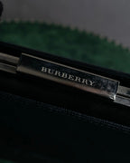 "BURBERRY" Nova check embossed leather hand bag