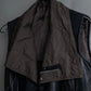 "Rick Owens" 100% lamb leather high neck sleeveless jacket