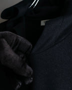 "Christian Dior" Satin ribbon waist detail hooded dress