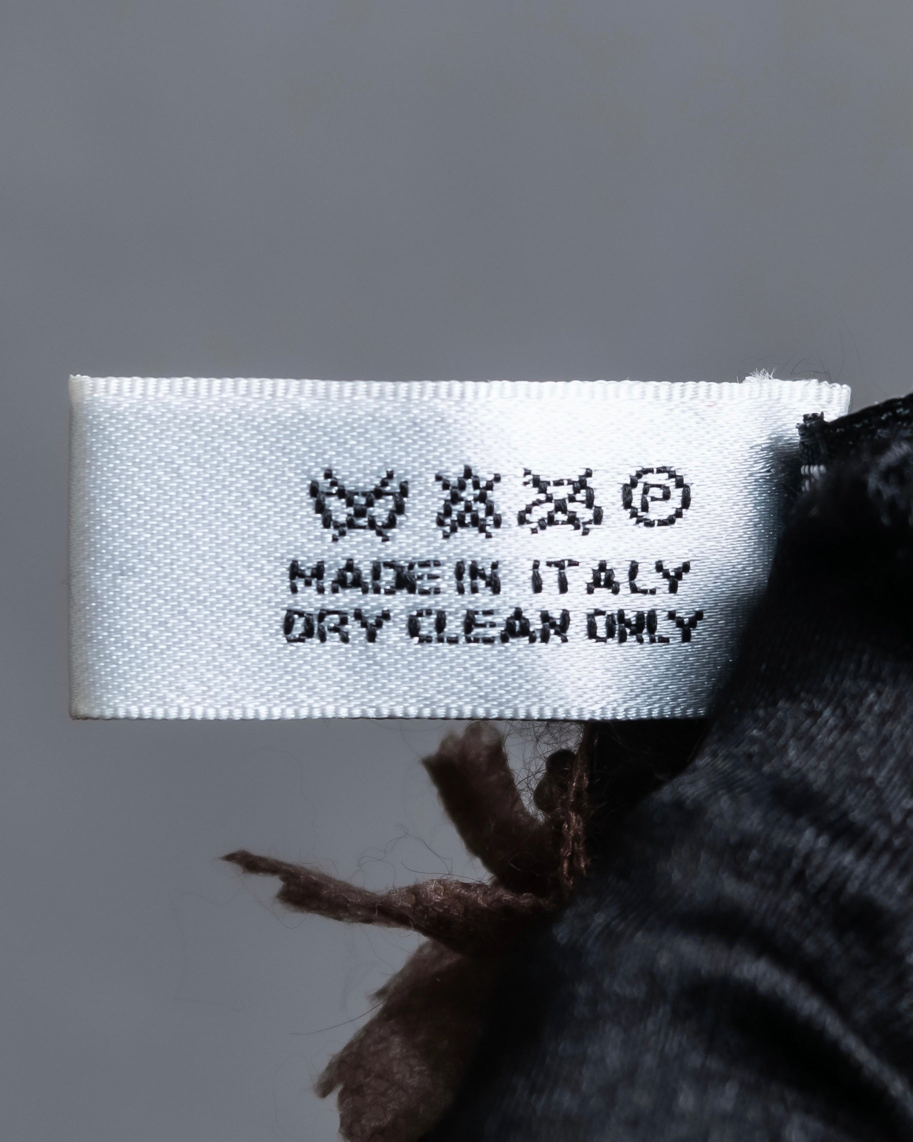 "Christian Dior  Patchwork logo detail fringe long muffler