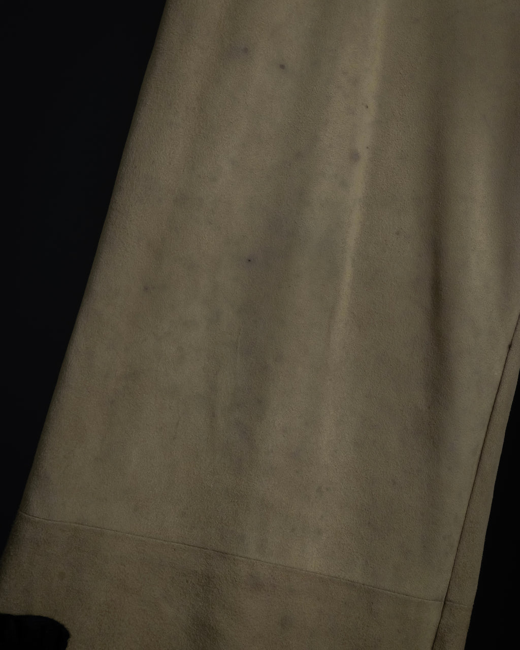 "GUCCI" Sand beige suede set up