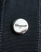 "Salvatore Ferragamo"Cotton x rayon summer knit shirt