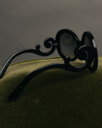 "PRADA" 10's Sculptural baroque sunglasses