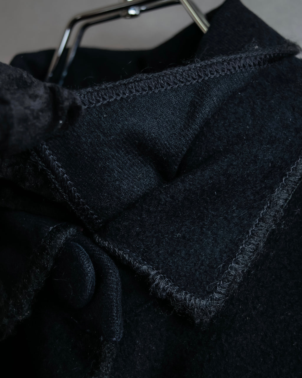 "FENDI" 00'sDouble collar design flared silhouette coat