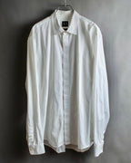 "ARMANI EXCHANGE" Different weave patterns cotton shirt