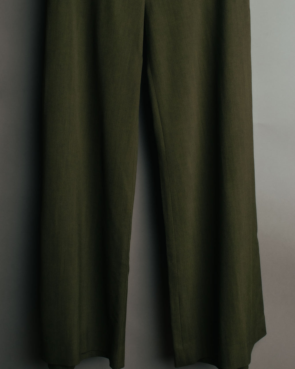 -SPECIAL- “Christian Dior” 2001 Galliano era olive wide safari trousers