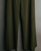 -SPECIAL- “Christian Dior” 2001 Galliano era olive wide safari trousers