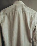 "Yves Saint Laurent" 70's Classic checked dress shirt