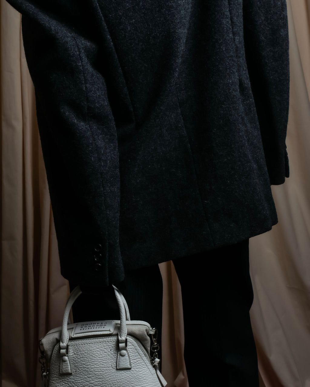 "COMME des GARCONS HOMME PLUS" Structured cut double-breasted tailored jacket