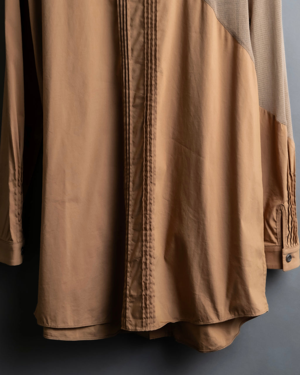 "N21 NUMEROVENTUNO" Switching design concealed shirt