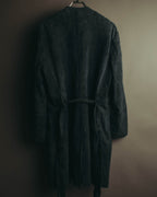 "WEEKEND Max Mara" 10's Soft suede goat leather robe coat