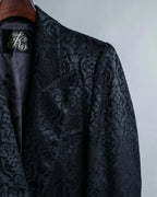 jacquard tailored jacket