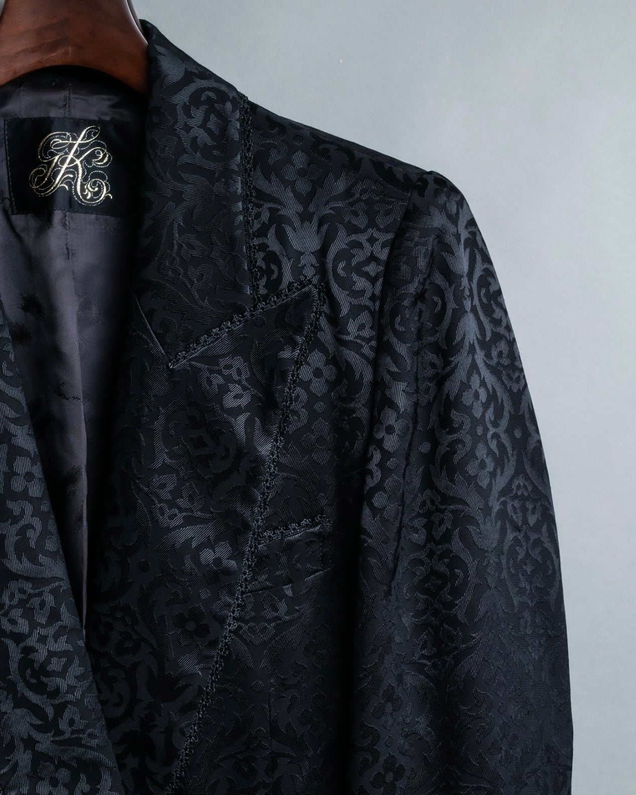 jacquard tailored jacket