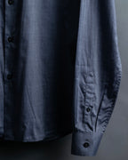 “PRADA” Bicolor back designed dress shirt