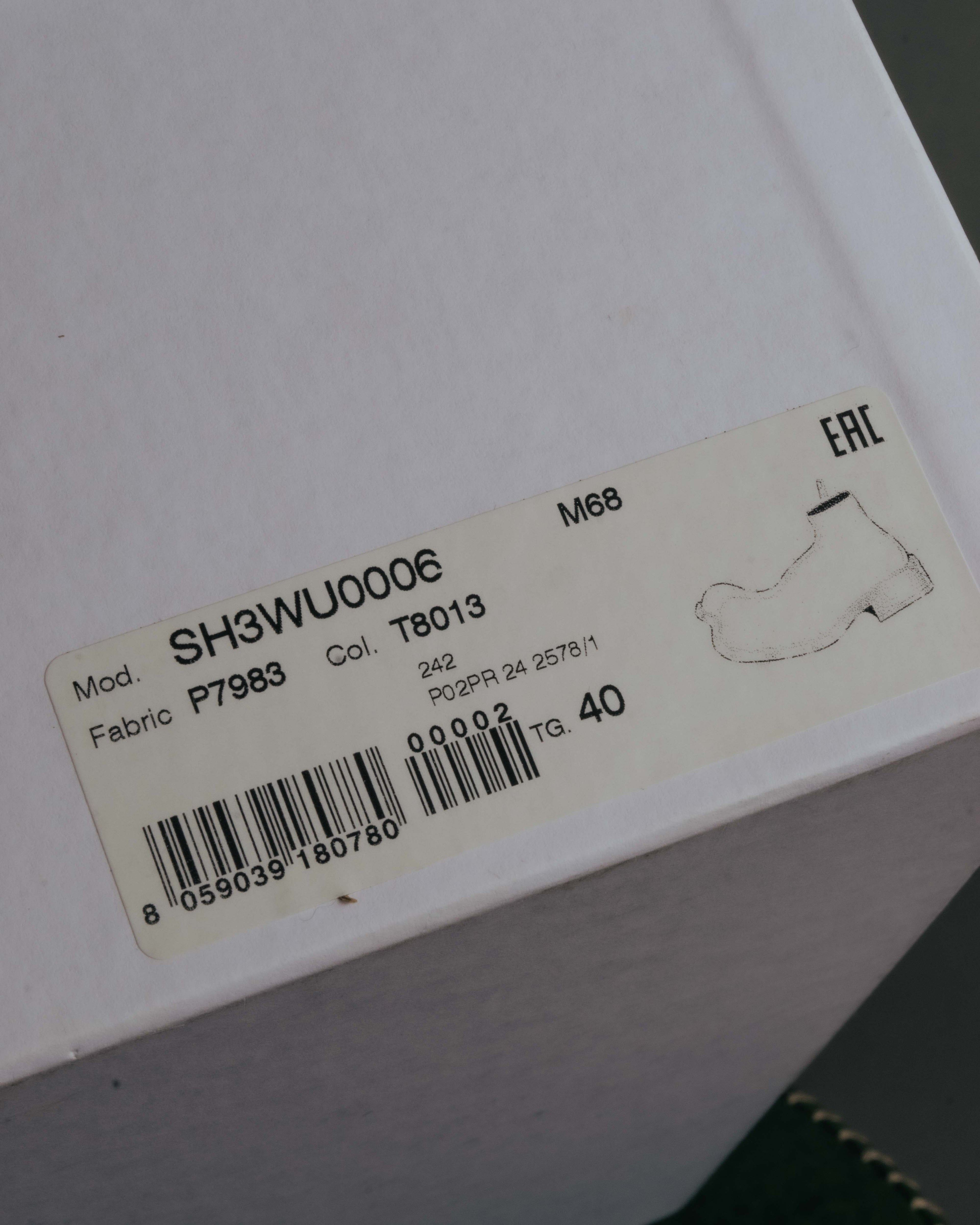 "MM6 Maison Margiela" 2010's Glossy leather side zip ankle boots