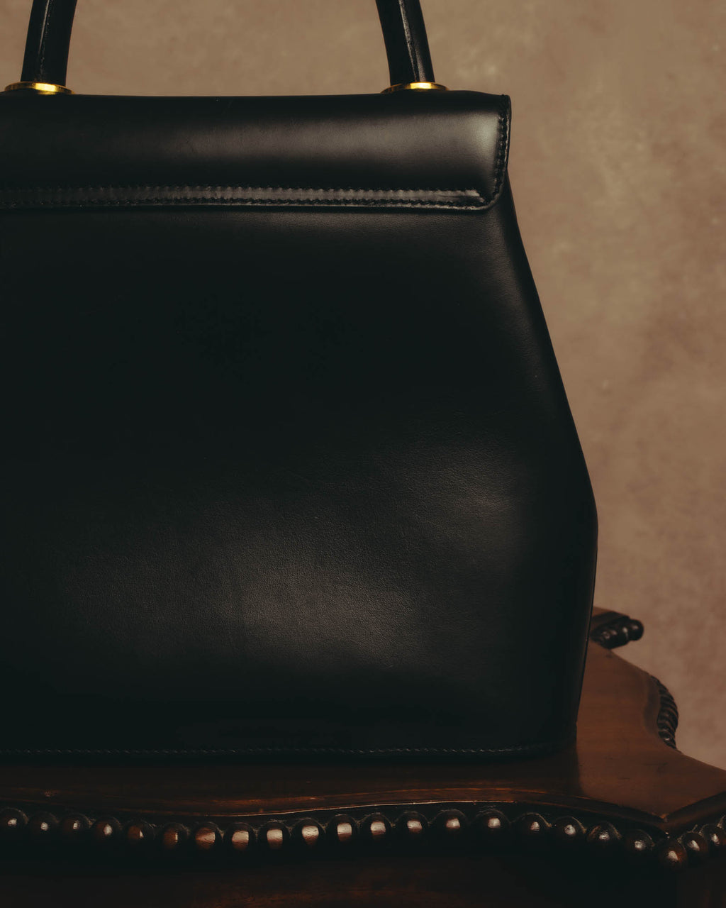 "Salvatore Ferragamo" 90's-00's Elegant leather 2 way handbag