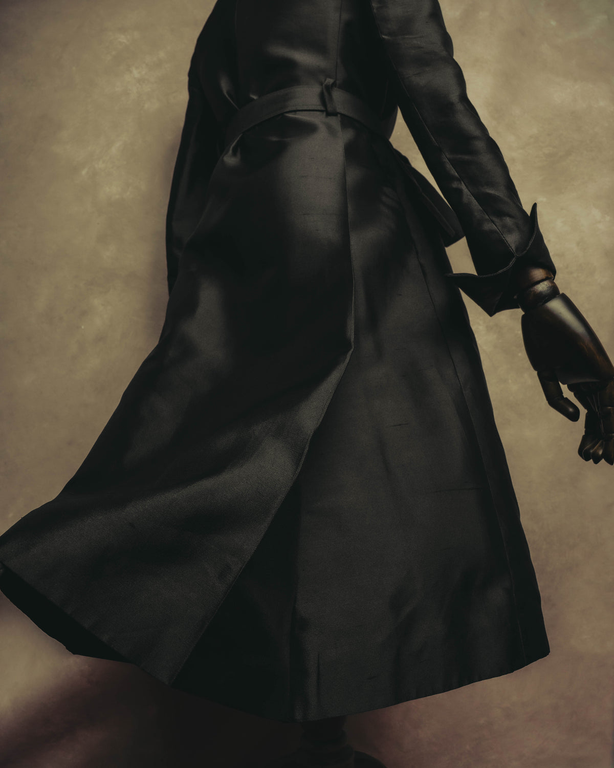 "CELINE" 00's Embellished silk coat