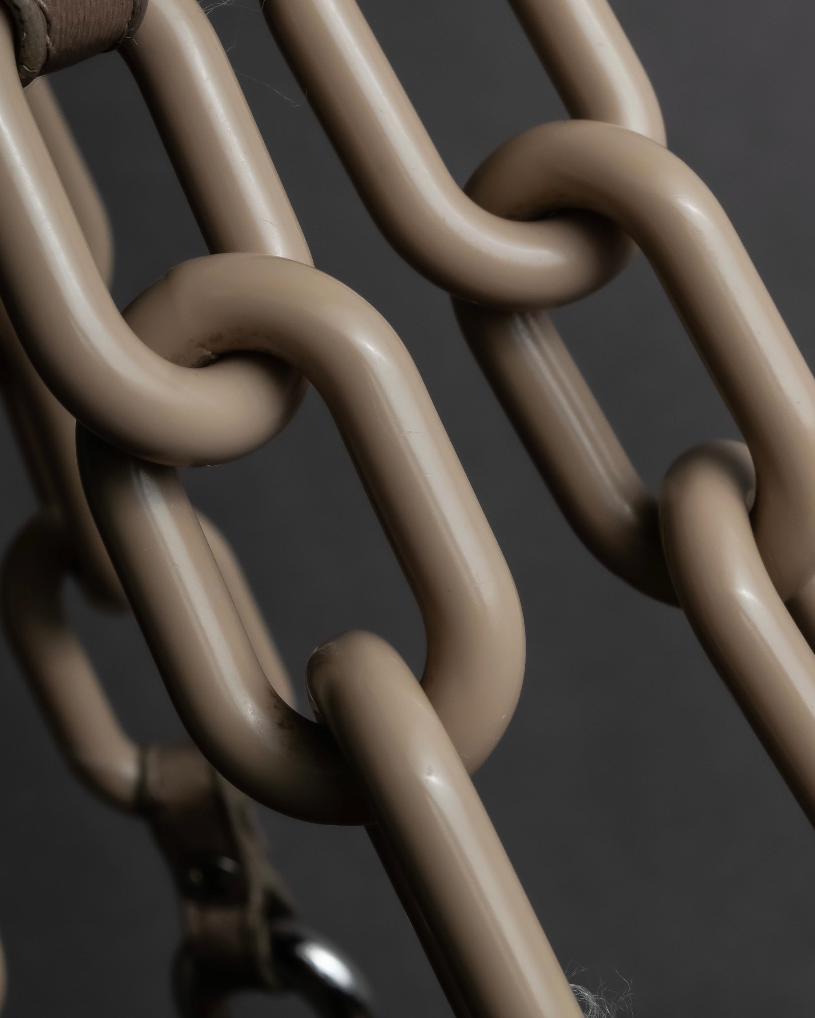 "BALENCIAGA" Three-way chain leather shoulder bag