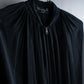 "GUCCI" Balloon draping design zip-up silk blouson