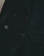 "Burberrys" 80's Classic double breasted wool cashmere maxi coat
