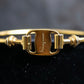 "Salvatore Ferragamo" Vara motif gold bangle