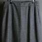 "Max Mara" 2way shape jacket & box pleated mid length skirt set up