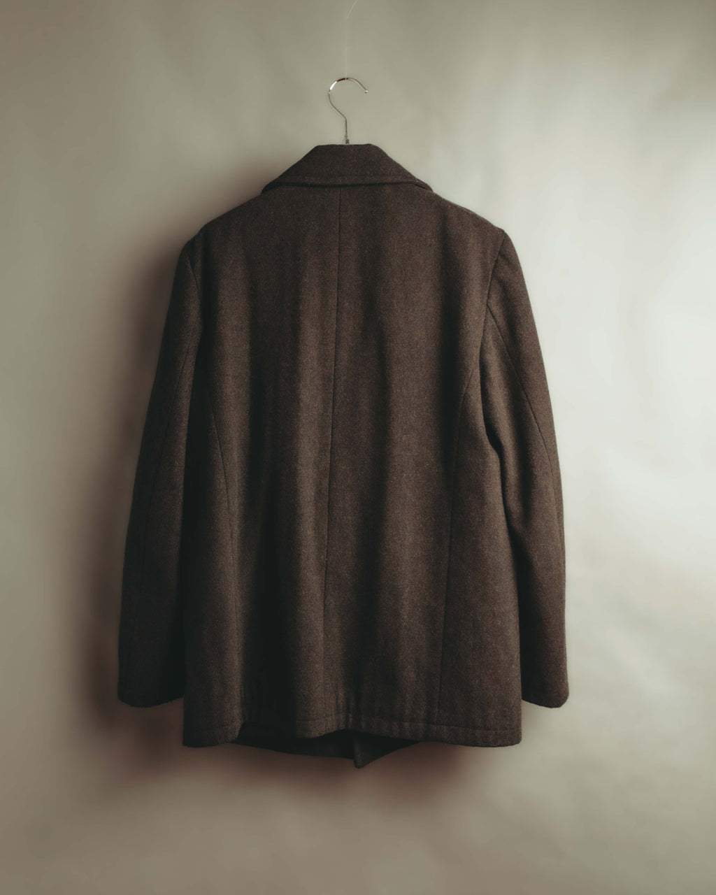 -SPECIAL- “Maison Martin Margiela” 2011-2014 Short wool blend chesterfield coat