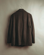 -SPECIAL- “Maison Martin Margiela” 2011-2014 Short wool blend chesterfield coat