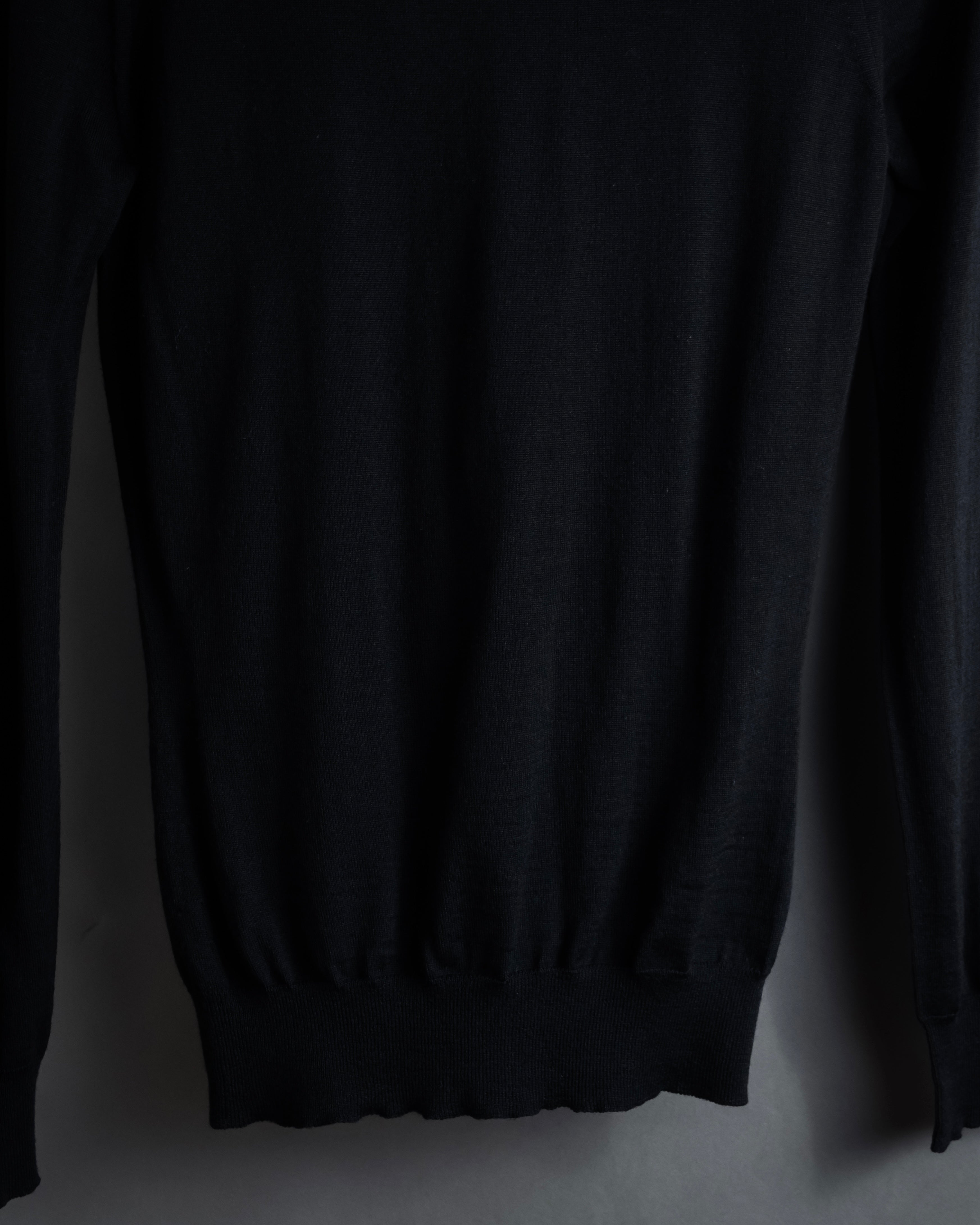 "GUCCI" Embellished v neck jewel knit sweater