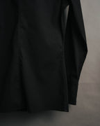 "GUCCI" 00's Black uniform long sleeve shirt