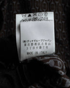 "GUCCI" Horsebit pattern shaped shirt