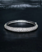 "Christian Dior" Crystal studded bangle