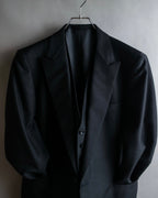 "BURBERRYS" Mohair mix classical tailored three-piece suit