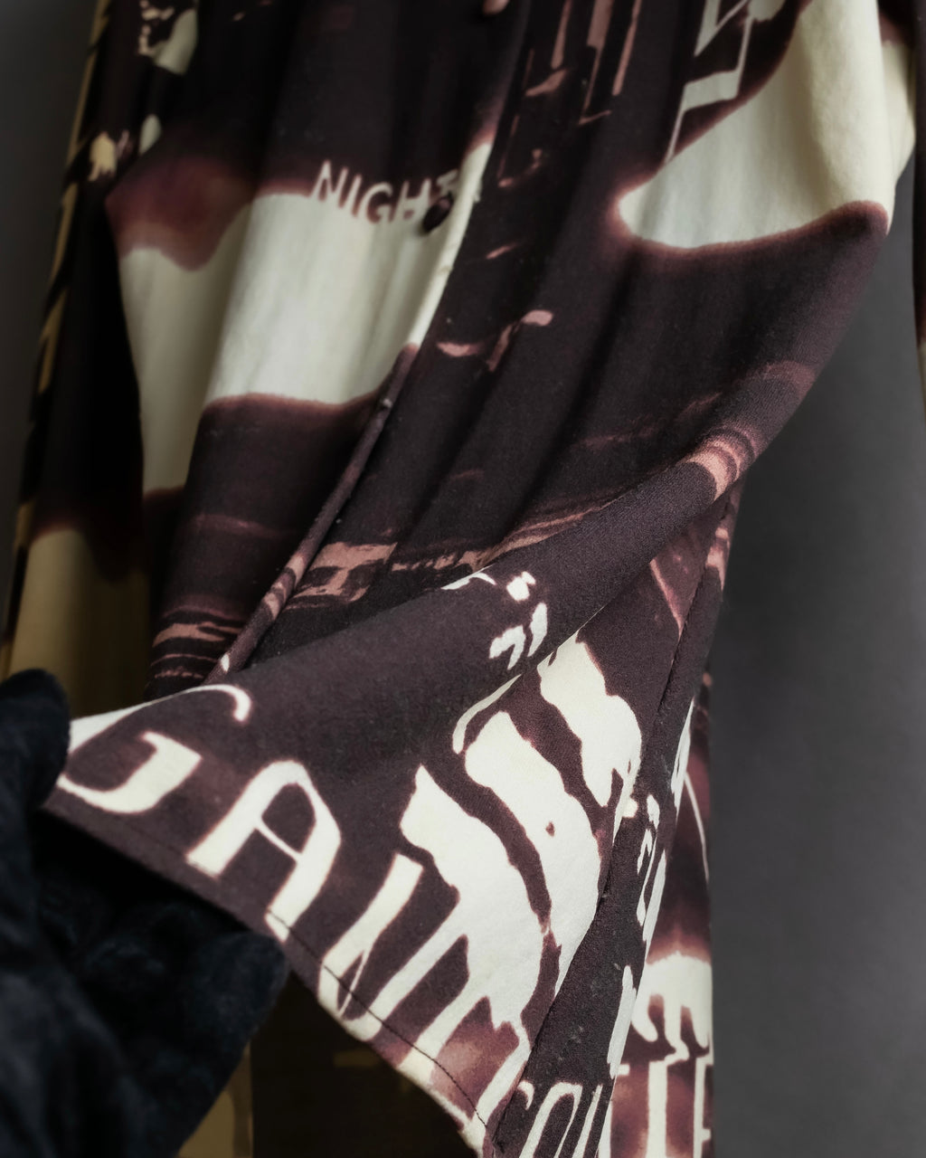 "JEAN PAUL GAULTIER" City night view graphic shirt