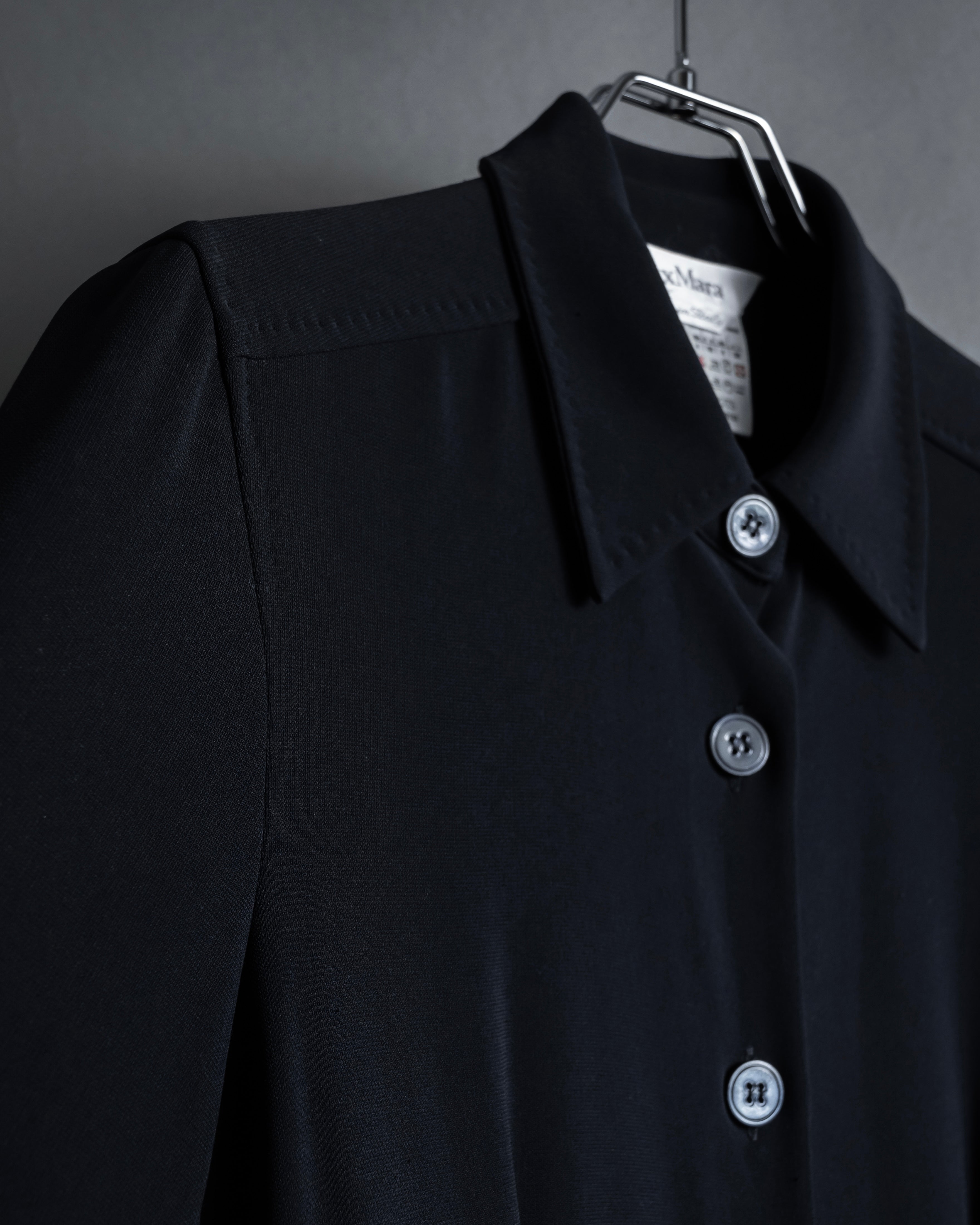 "Max Mara" 90's Refined design long shirt dress