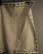 “FENDI” Late 80’s-90’s chain motif gauze scarf