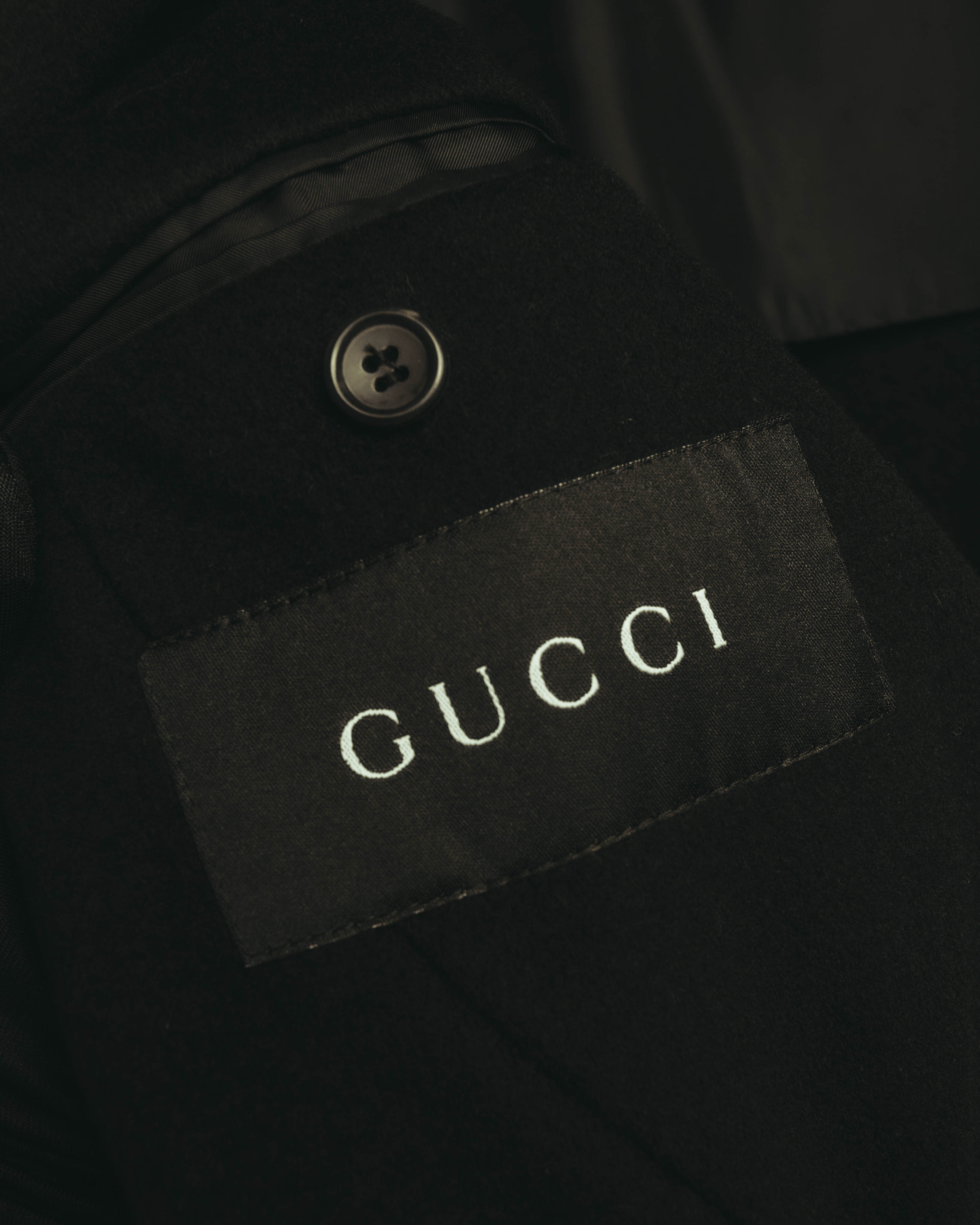 GUCCI (グッチ) - チェスターコート - ブラック - 48 - 90s トム