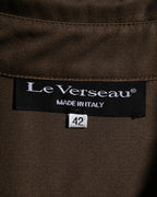 VINTAGE/ Short Length Cotton Jacket Brown