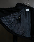 "MOSCHINO" Object sewn design tweed jacket