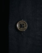 "ANN DEMEULEMEESTER" 01’s-05’s Poetically cut band collar cotton shirt