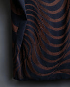 "PLEATS PLEASE ISSEY MIYAKE"
 Marble print dolman sleeve tops