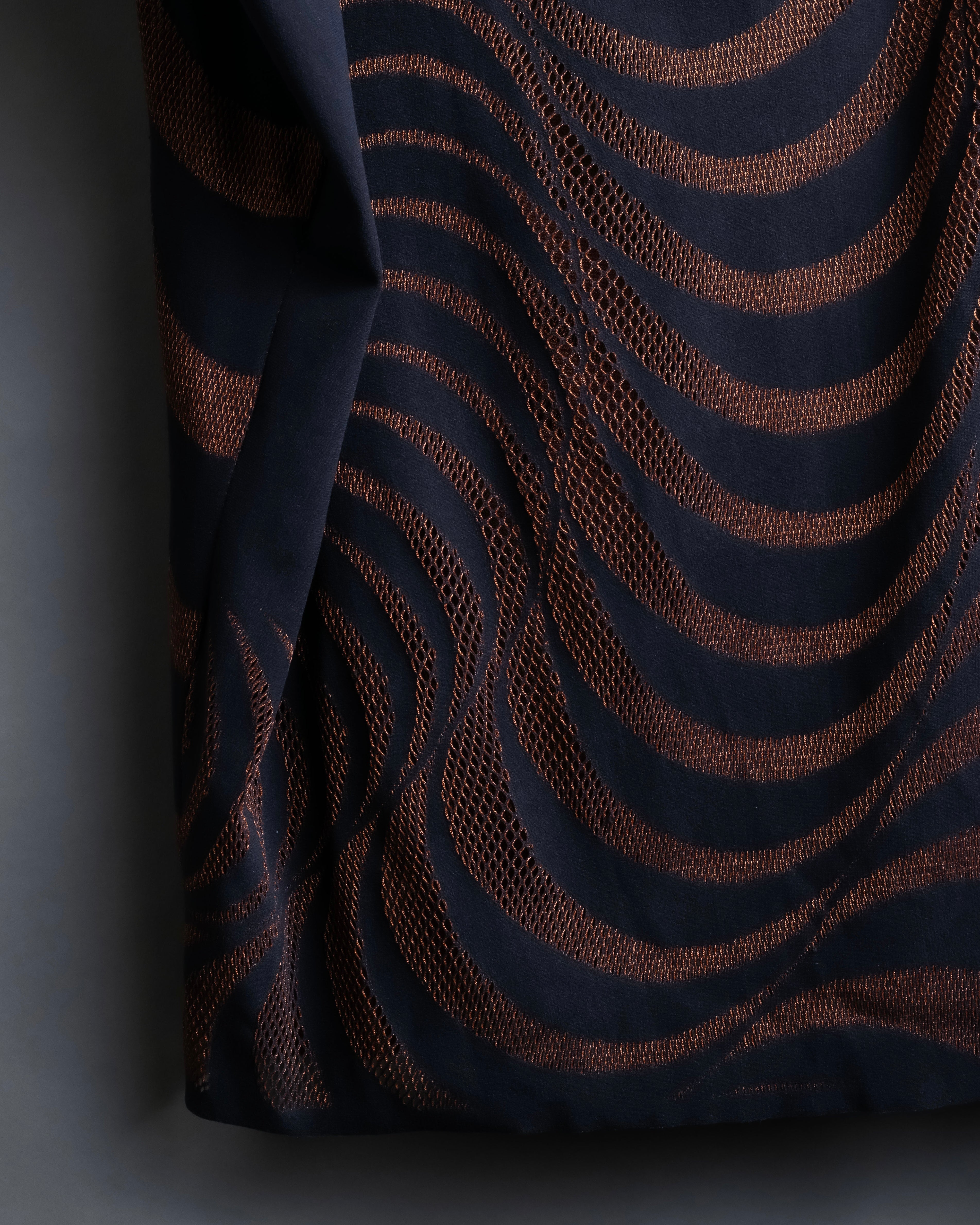 "PLEATS PLEASE ISSEY MIYAKE"
 Marble print dolman sleeve tops