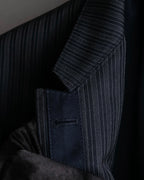 "PAUL SMITH" Satin-switched striped tailored jacket