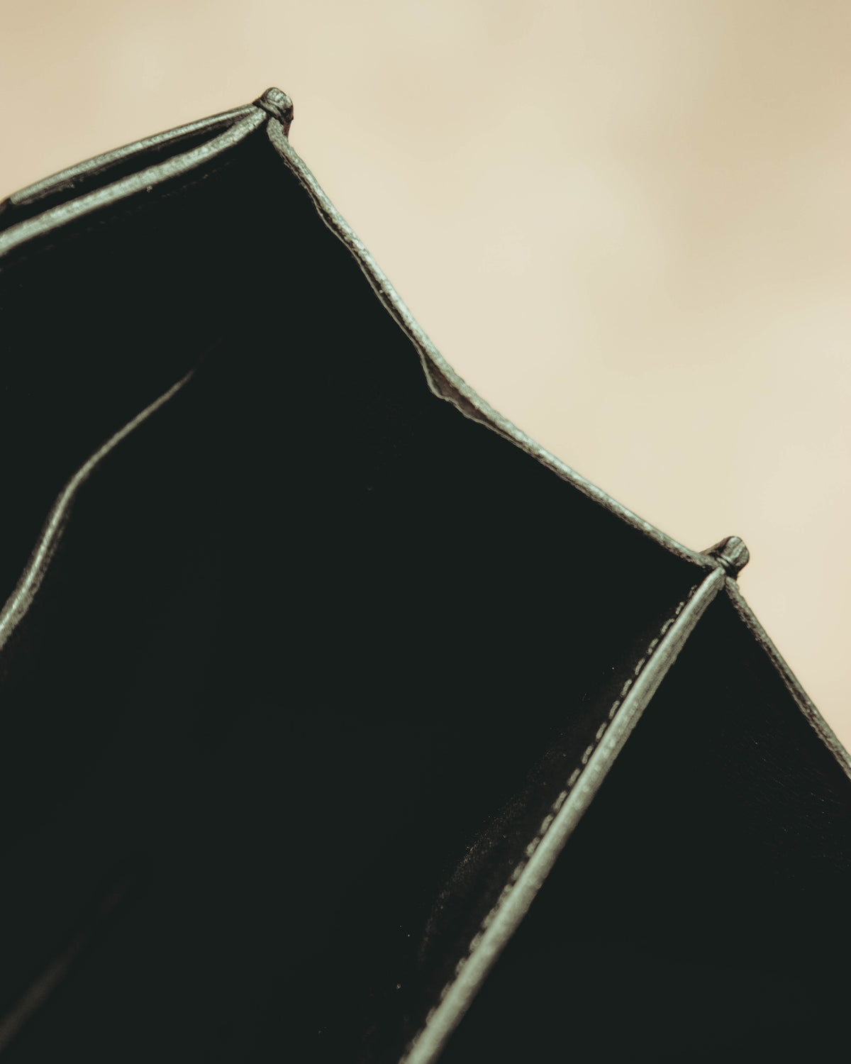 -SPECIAL- “HERMÈS” 60’s-70’s Palonnier black leather structured shoulder bag