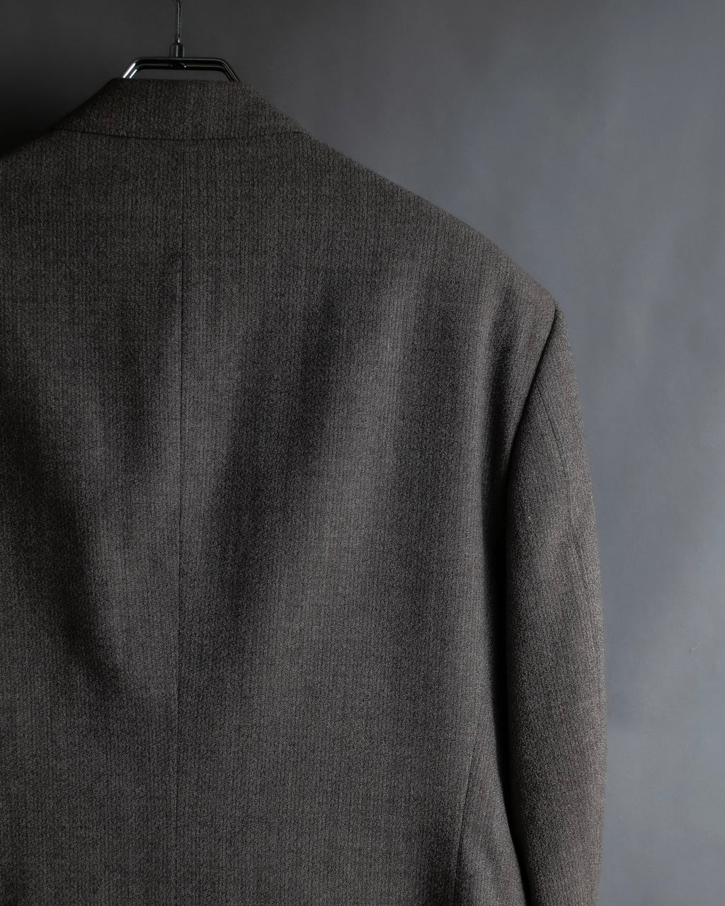 "Vintage heathered wool tailored jacket"