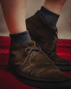 -SPECIAL- “HERMÈS” 1998-2003 Suede square toe chukka boots