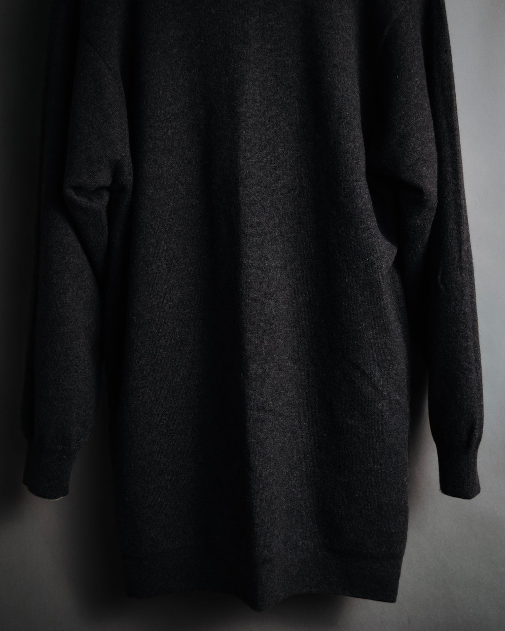 –SPECIAL– "HERMES" 90’s-00’s Double-faced reversible linen cotton cardigan