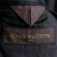 "LOUIS VUITTON" 2 button relaxed tailored jacket & no tuck tapered slacks set up