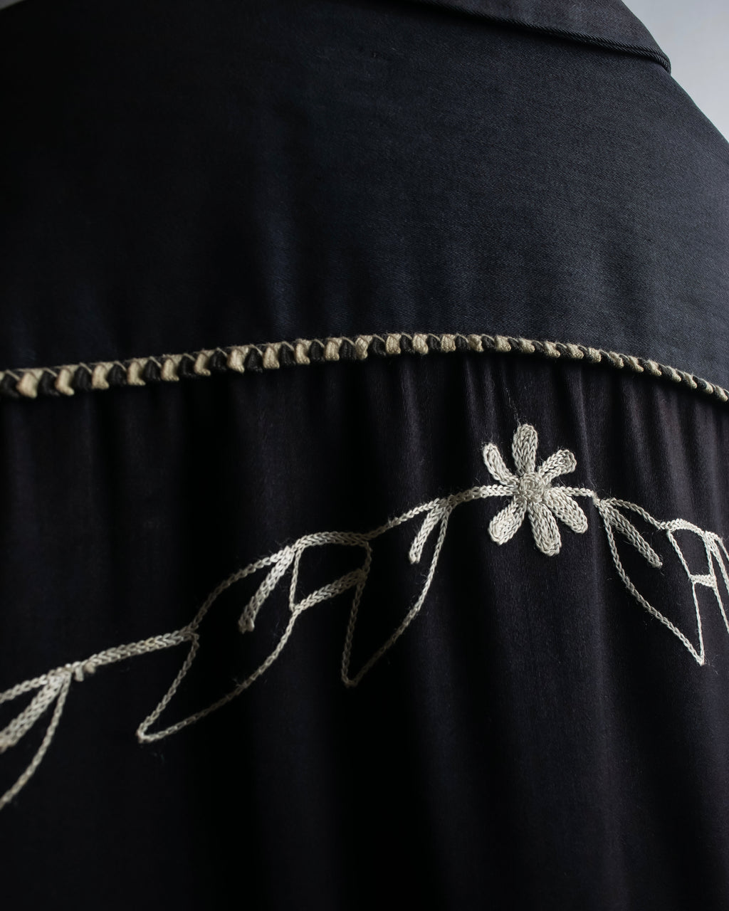 "Vintage Western detail shirt jacket"