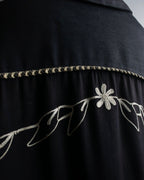 "Vintage Western detail shirt jacket"